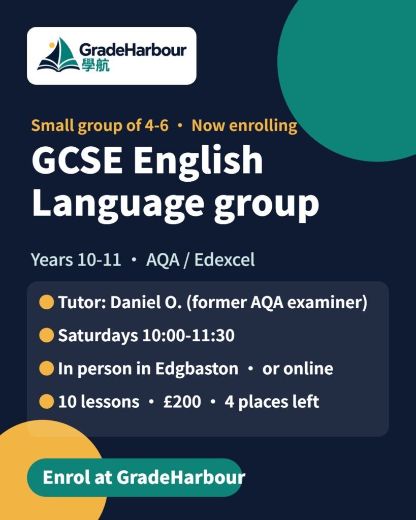 GCSE English Language Group (Years 10-11)